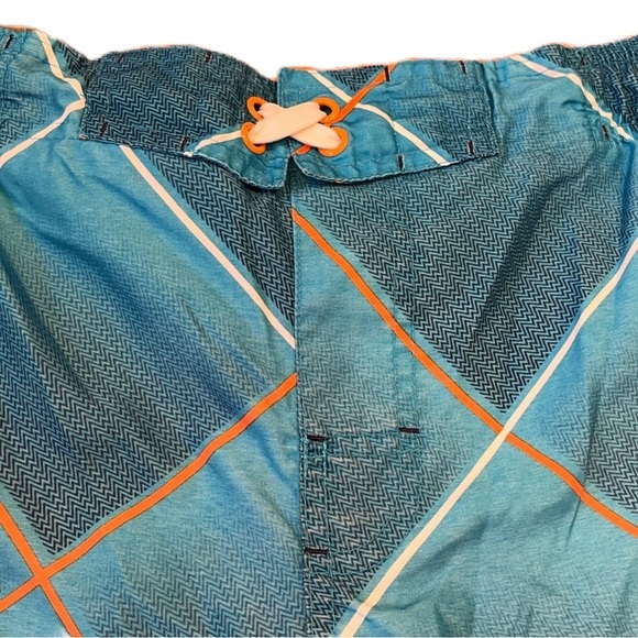 🌊 OP Swim Trunks | Board Shorts | Boys Size XL (14-16) | Blue | Lined - Picture 4 of 14